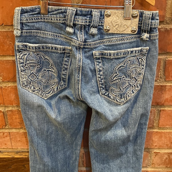 Miss Me boot cut jeans tween or tiny adult - Picture 4 of 11